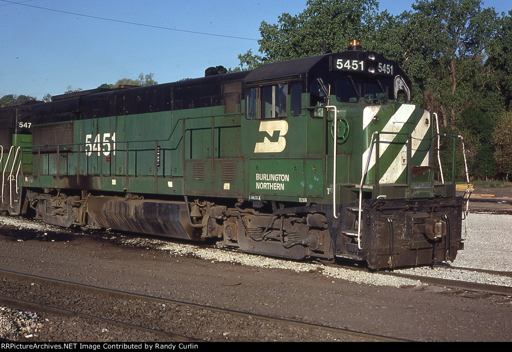 BN 5451 at Omaha